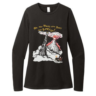 Oh The Places One Does Not Simply Go Womens CVC Long Sleeve Shirt