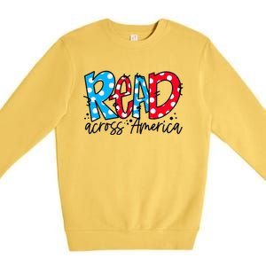 Oh The Places You Will Go Student Teacher School Reading Premium Crewneck Sweatshirt