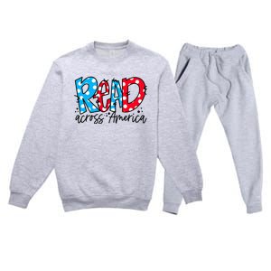 Oh The Places You Will Go Student Teacher School Reading Premium Crewneck Sweatsuit Set