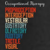 Occupational Therapist Pediatric OT 7 Panel Mesh Trucker Snapback Hat