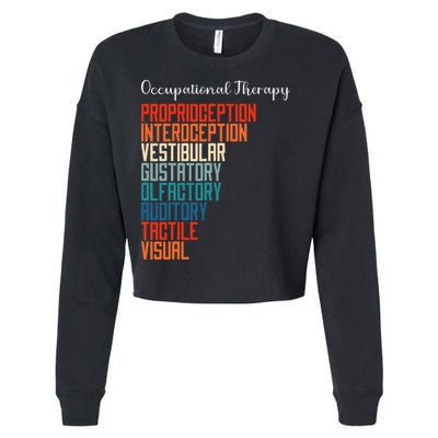 Occupational Therapist Pediatric OT Cropped Pullover Crew