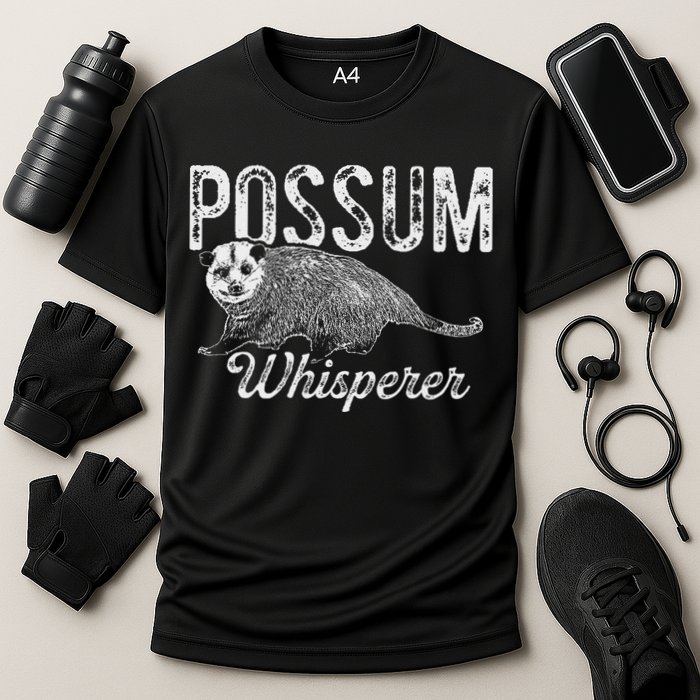 Opossum T Possum Whisperer I Love Possums Cooling Performance Crew T-Shirt