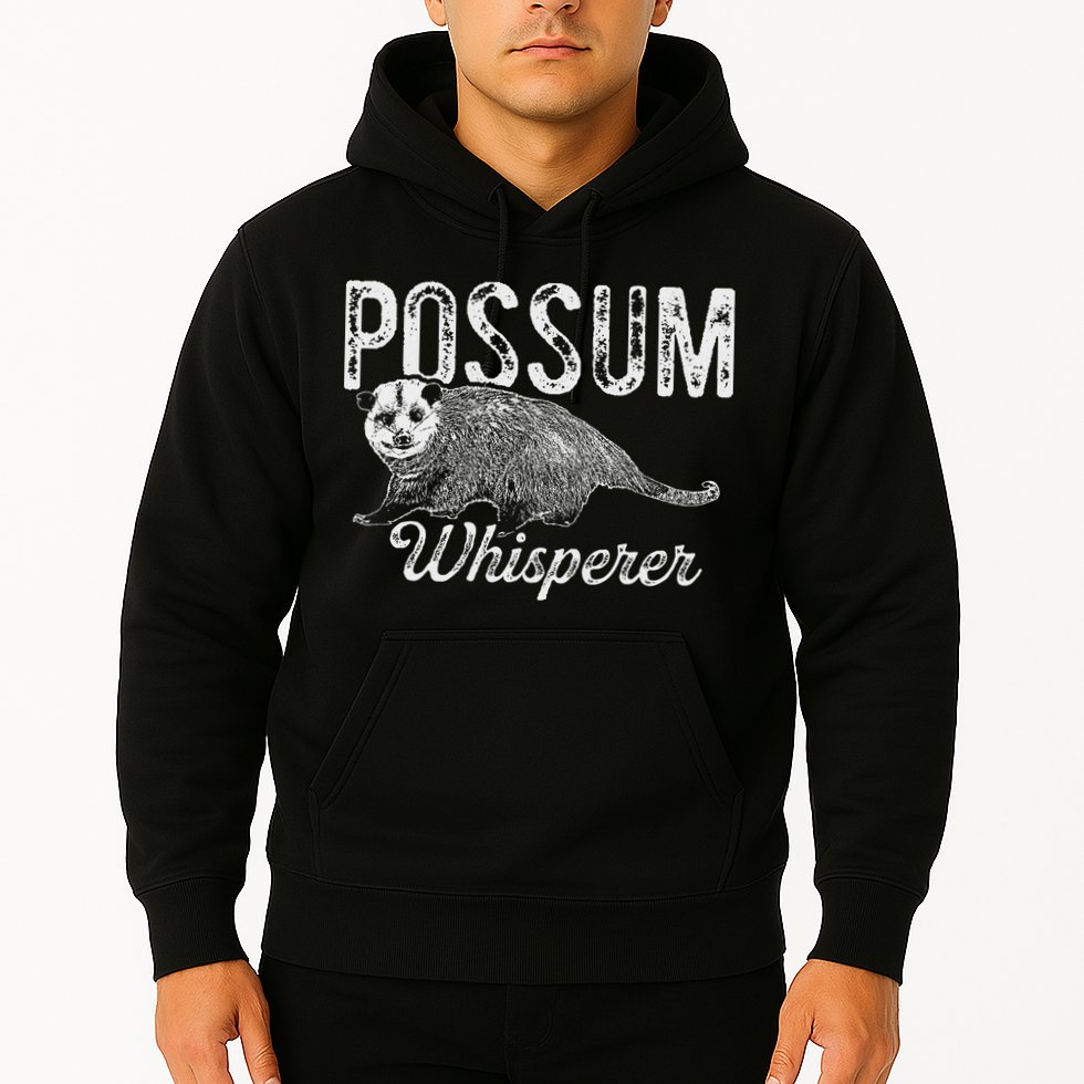 Opossum T Possum Whisperer I Love Possums Hoodie