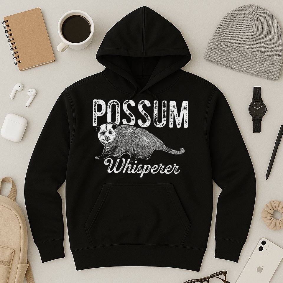 Opossum T Possum Whisperer I Love Possums Hoodie
