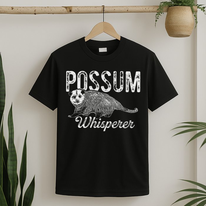 Opossum T Possum Whisperer I Love Possums T-Shirt