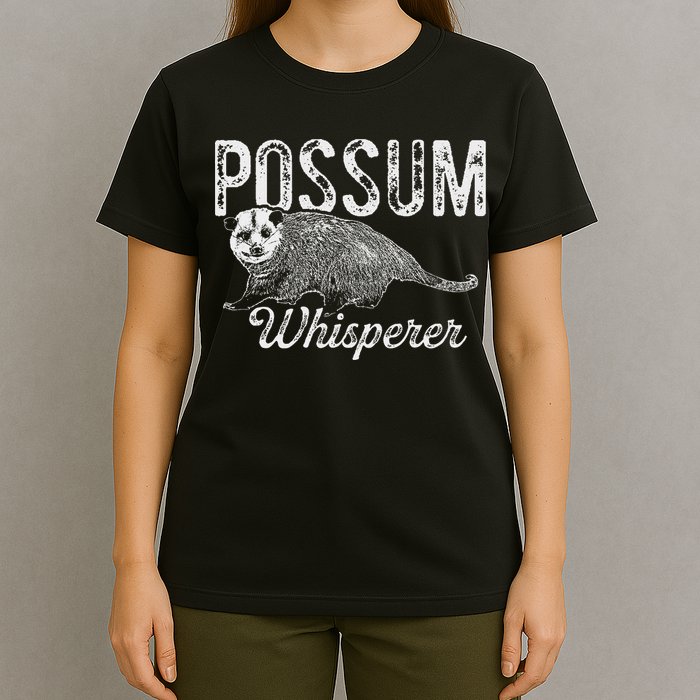 Opossum T Possum Whisperer I Love Possums T-Shirt