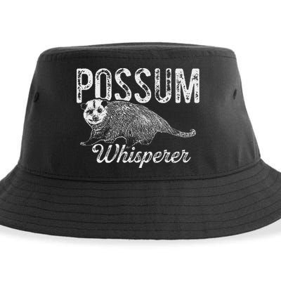 Opossum T Possum Whisperer I Love Possums Sustainable Bucket Hat