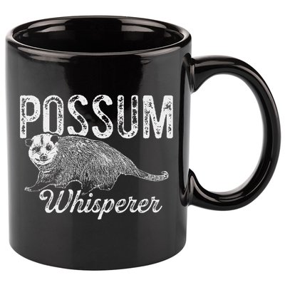 Opossum T Possum Whisperer I Love Possums 11oz C Handle Ceramic Mug