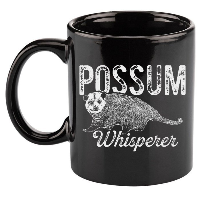 Opossum T Possum Whisperer I Love Possums 11oz C Handle Ceramic Mug