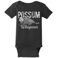 Opossum T Possum Whisperer I Love Possums Baby Bodysuit