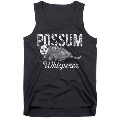 Opossum T Possum Whisperer I Love Possums Tank Top