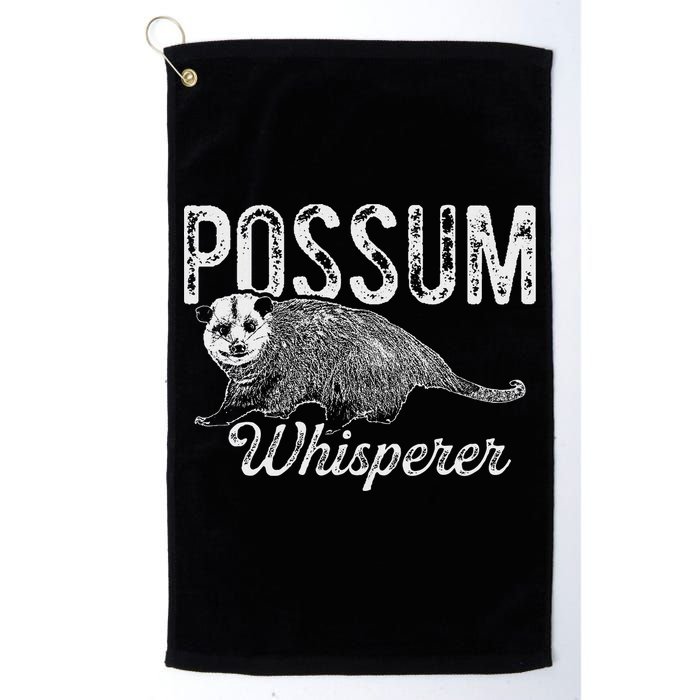 Opossum T Possum Whisperer I Love Possums Golf Towel