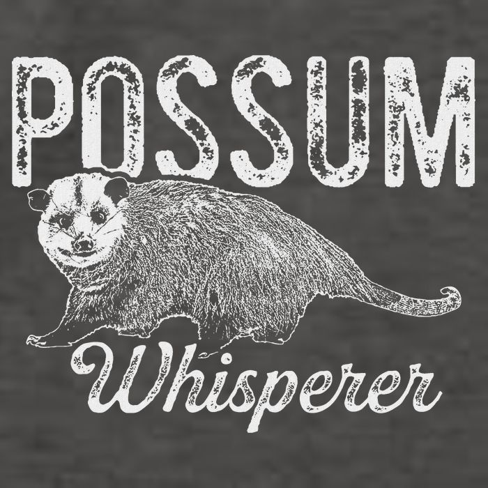 Opossum T Possum Whisperer I Love Possums Vector Backpack