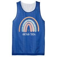 Ortho Tech Rainbow Nurse Surgical Orthopedic Technician Gift Mesh Reversible Basketball Jersey Tank