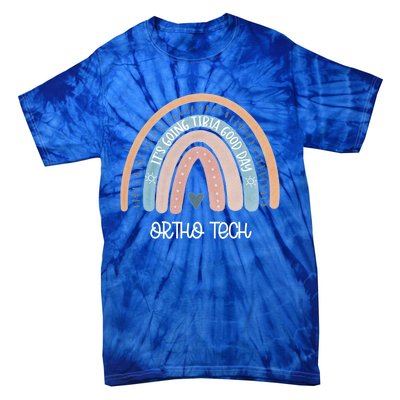 Ortho Tech Rainbow Nurse Surgical Orthopedic Technician Gift Tie-Dye T-Shirt