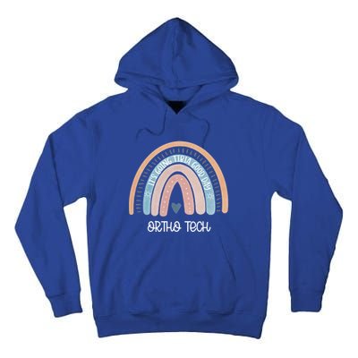 Ortho Tech Rainbow Nurse Surgical Orthopedic Technician Gift Tall Hoodie