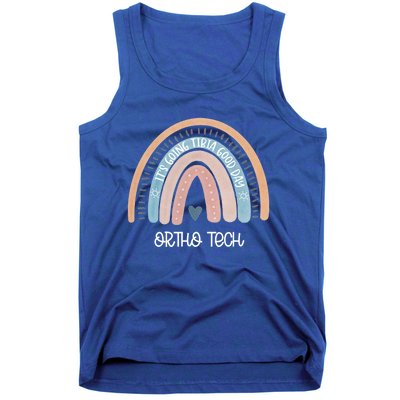 Ortho Tech Rainbow Nurse Surgical Orthopedic Technician Gift Tank Top