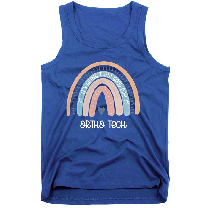 Ortho Tech Rainbow Nurse Surgical Orthopedic Technician Gift Tank Top