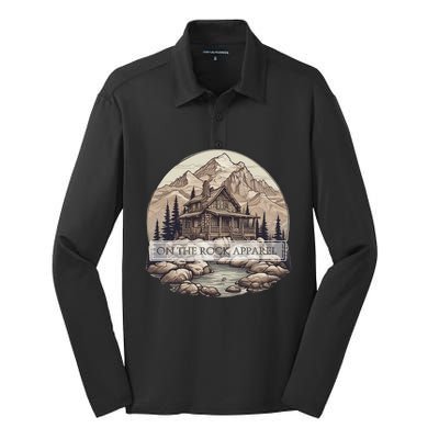 On The Roc.K Apparel Country Living Homestead Living Silk Touch Performance Long Sleeve Polo