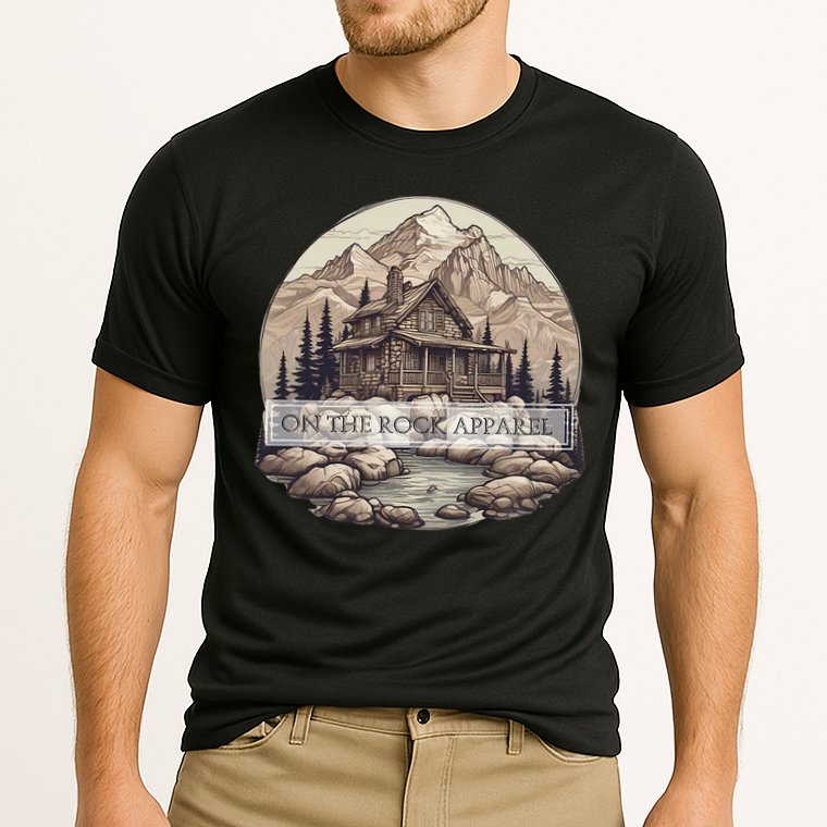 On The R.O.C.K Apparel Country Living Homestead Living Cooling Performance Crew T-Shirt