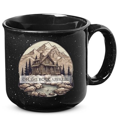 On The R.O.C.K Apparel Country Living Homestead Living 15oz Campfire Ceramic Mug