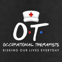Occupational Therapists Risking Our Lives Everyday 7 Panel Mesh Trucker Snapback Hat