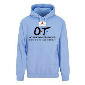 Occupational Therapists Risking Our Lives Everyday Unisex Surf Hoodie