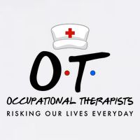 Occupational Therapists Risking Our Lives Everyday Flatbill Hat