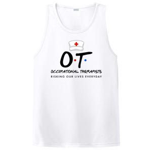 Occupational Therapists Risking Our Lives Everyday PosiCharge Competitor Tank