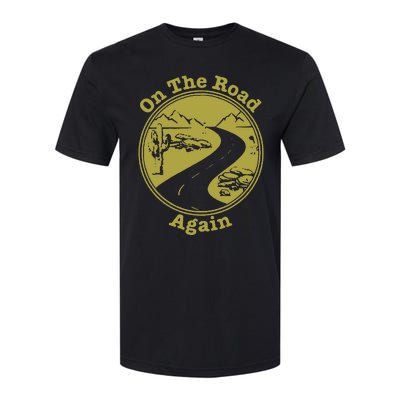 On The Road Again Vacation Camping Road Trip Softstyle CVC T-Shirt