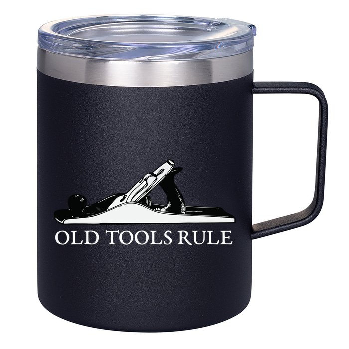 OLD TOOLS RULE HAND PLANE WOODWORKING MAN CAVE 12oz Stainless Steel Coffee Mug