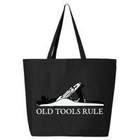 OLD TOOLS RULE HAND PLANE WOODWORKING MAN CAVE 25L Jumbo Tote