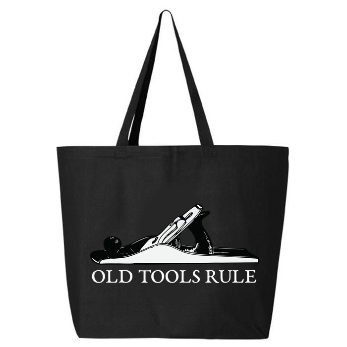 OLD TOOLS RULE HAND PLANE WOODWORKING MAN CAVE 25L Jumbo Tote