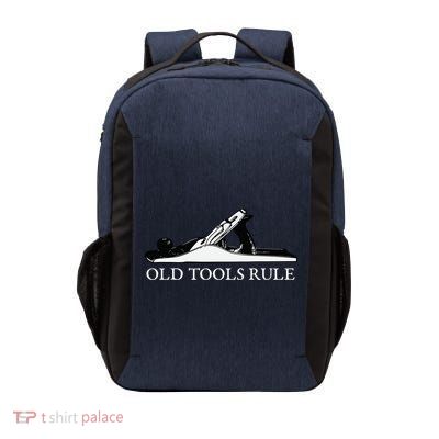 OLD TOOLS RULE HAND PLANE WOODWORKING MAN CAVE Vector Backpack