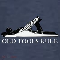 OLD TOOLS RULE HAND PLANE WOODWORKING MAN CAVE Premium T-Shirt