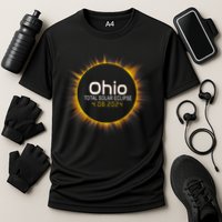 Ohio Total Solar Eclipse April 8 2024 Performance Shirt