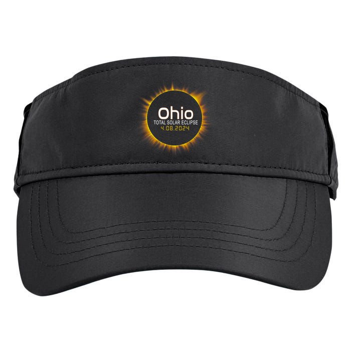 Ohio Total Solar Eclipse April 8 2024 Adult Drive Performance Visor