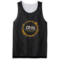 Ohio Total Solar Eclipse April 8 2024 Mesh Reversible Basketball Jersey Tank