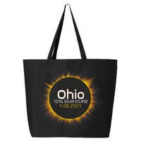 Ohio Total Solar Eclipse April 8 2024 25L Jumbo Tote