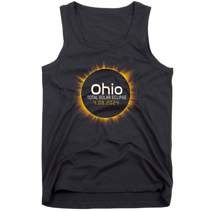 Ohio Total Solar Eclipse April 8 2024 Tank Top