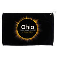 Ohio Total Solar Eclipse April 8 2024 Grommeted Golf Towel