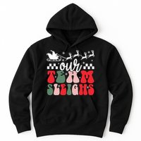 Our Team Sleighs Christmas Family Pajama Xmas Holiday Hoodie