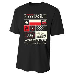 Op81 Texas Speed & Skill 2024 Performance Sprint T-Shirt