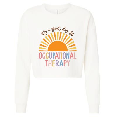 Occupational Therapy Student OT Therapist OT Assistant Cropped Pullover Crew