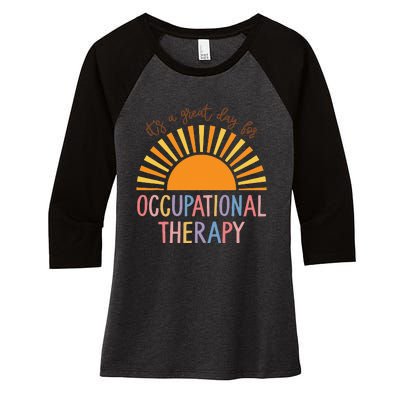 Occupational Therapy Student OT Therapist OT Assistant Women's Tri-Blend 3/4-Sleeve Raglan Shirt