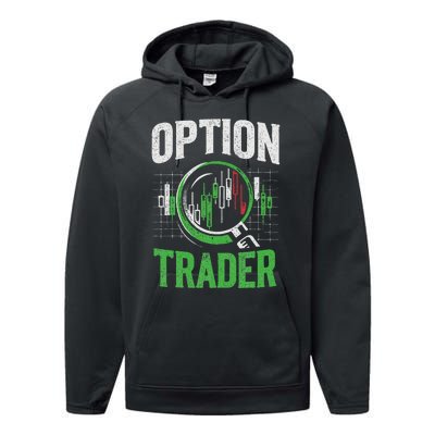 Option Trader Stock Exchange Traders Stocks Trading Performance Fleece Hoodie