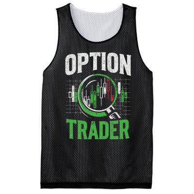 Option Trader Stock Exchange Traders Stocks Trading Mesh Reversible Basketball Jersey Tank