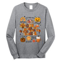 One Thankful Special Education Teacher Thanksgiving Fall Long Sleeve Shirt