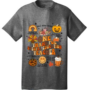 One Thankful Special Education Teacher Thanksgiving Fall T-Shirt