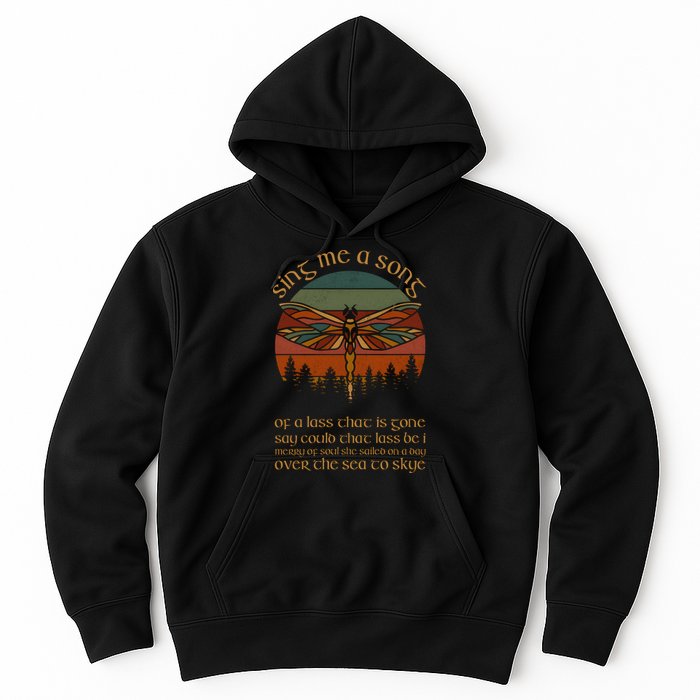 Outlander Theme Sing Me A Song Dragonfly Hoodie